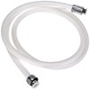 RIDDER Shower Hose Barbados White 1,5 m, 3 Set