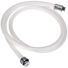 RIDDER Shower Hose Barbados White 1,5 m, 3 Set