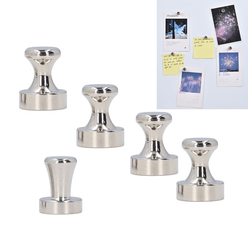 10PCS Magnetic Push Pins Multifunctional Strong Magnet Metal Thumbtacks for