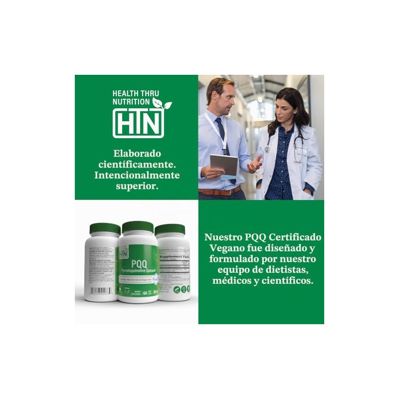 Health Thru Nutrition Cabin Obsession Tru Pqq Cápsulas