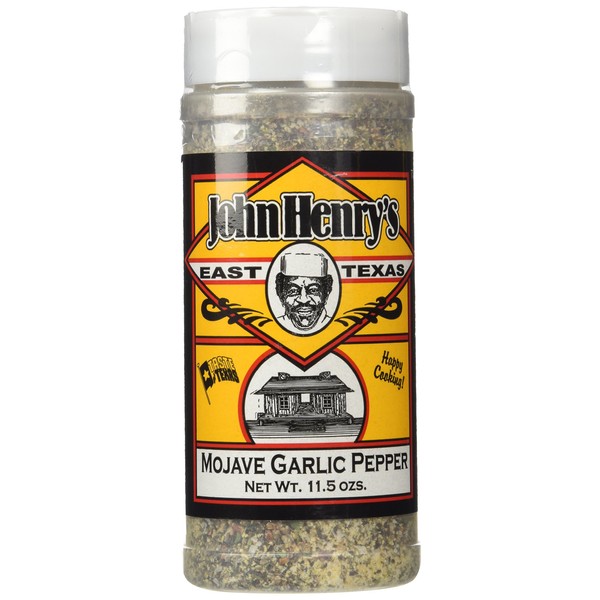 John Henry's Mojave Garlic Pepper Rub, 11.5oz