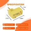 HEATIT ET-21 2-Piece Set Freeze Thermostatically Controlled Outlet On at