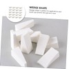 Mikinona 2sets Cosmetic Wedge Sponge Applicator Gradient Nail Art Foundation