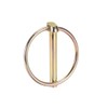sourcing map Linch Pin with Ring - 6mm x 45mm