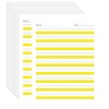Write Beginner Paper Level 1 Yellow Highlighted Writing Paper with