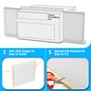 Air Jade Window Air Conditioner Side Panels with Frame, Adjustable