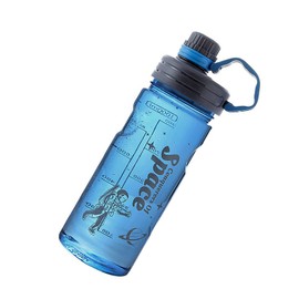 Water Bottle 2 Liter Large Capacity 2000ml Graduated BPA Free Leak Proof Sports Water Bottle with Infuser Drink Water Bottle for People Kids Outdoor Sports Climbing Camping Running Gym Hiking Bicycle Blue 2000ML