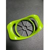 Apple Slicer and Corer, Stainless Steel Blades, Green Plastic Handle