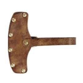 TOURBON Leather Axe Blade Cover Hatchet Head Sleeve Small Tool Case