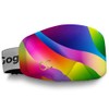 GogglesCover: Protective ski and snowboard goggles cover,rainbow flow design