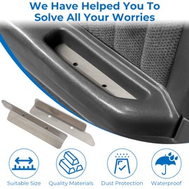 AUTOVIC Pair Front Door Panel Armrest Repair Support Kit for Chevy S10 Blazer GMC Jimmy 1986-1994