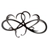 Levemolo Garden Decor Metal Heart Wall Art Decorations for Home