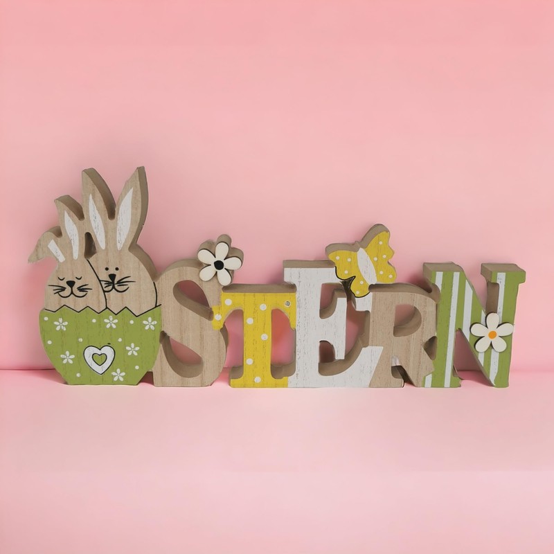 Goldbach Easter Lettering, 30 x 13.5 x 2 cm, Large,