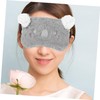 Outanaya Cute Sleep Mask Fluffy Cartoon Eye Cover for Comfortable