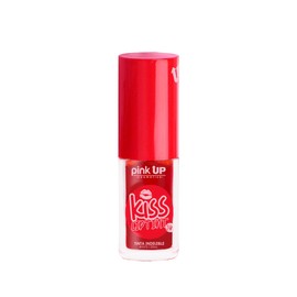 PINK UP, Kiss Lip Tint, Tinta para labios de larga duración, Intransferible, Colores intensos, Efecto natural, Labios, Ojos y Mejillas, Color Beauty