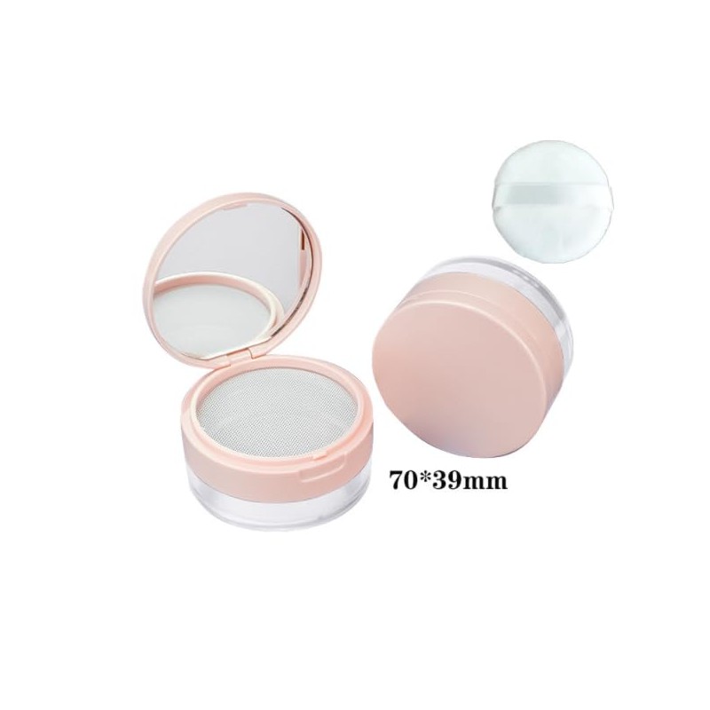 Duehut Loose Powder Cocntainer No Leaks Empty Reusable Plastic Loose