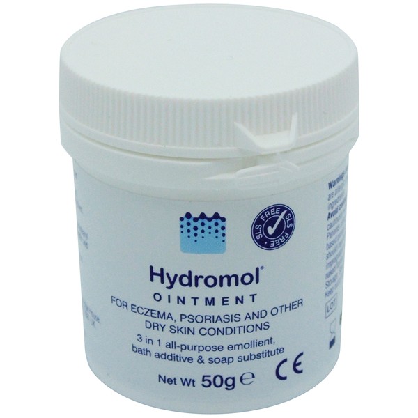 Hydromol Ointment, 50g, for The Management of Dermatitis, Eczema, Psoriasis