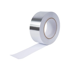 Vent Systems 2" Inch x 164 Ft / 55 Yards Universal Aluminum Foil Tape - Strong Metal Adhesive for Insulation, Heavy Duty Ductwork - Waterproof, Low/High Temp HVAC Vent Hose, and Dryer Leak Repair Tape