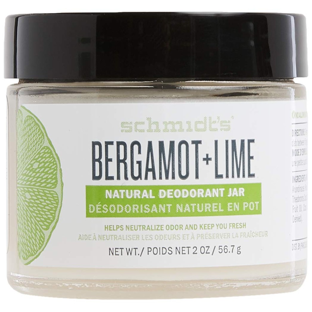 Schmidt's Deodorant, Deodorant Jar Bergamot Lime, 2 Ounce