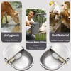 Automatic Dog Water Bowl Dispenser with Float Valve, 304 Stainless