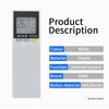 Replacement Remote Control for Mitsubishi Electric AC Air Conditioner SG15F