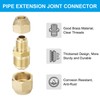 PATIKIL 3/8" to 5/8" Pipe Extension Joint Connector, Free Welding