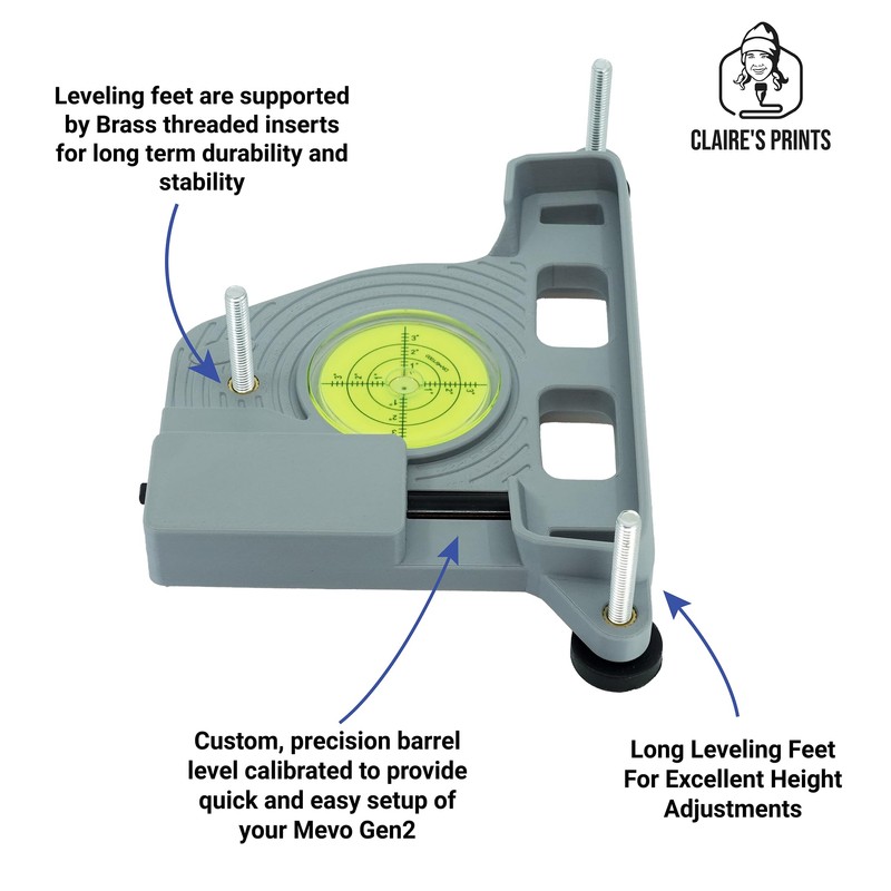 Laser Leveling and Alignment Stand Compatible with Mevo Gen2 Launch