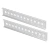2Pcs U Channel Aluminium 48x12mm Heavy Duty 3 Side Beam