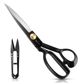 Dressmaking Scissors 24cm - Dressmaking Scissors for Cutting Fabric, Clothing, Leather, Raw Materials (Right-Handed Users)