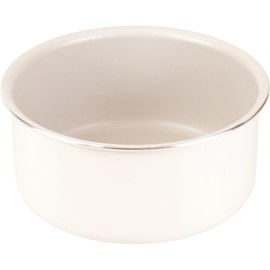 Wahei Freiz RB-3083 Dishwasher Safe Pot, 6.3 inches (16 cm), IH & Gas, PFOA Free, Fluorine Resin Treatment, White, White