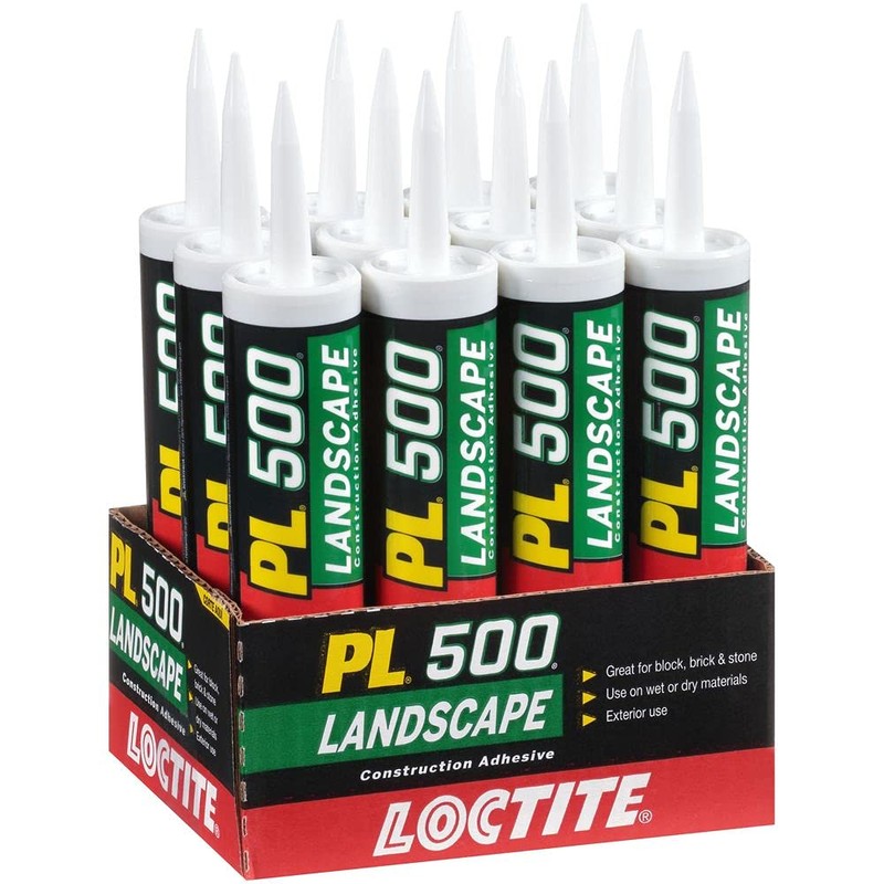 Loctite PL 500 Landscape Block and Paver VOC Construction Adhesive,
