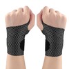 Offtrte 2 Pack Ultra Thin Wrist Support and Compression Wraps