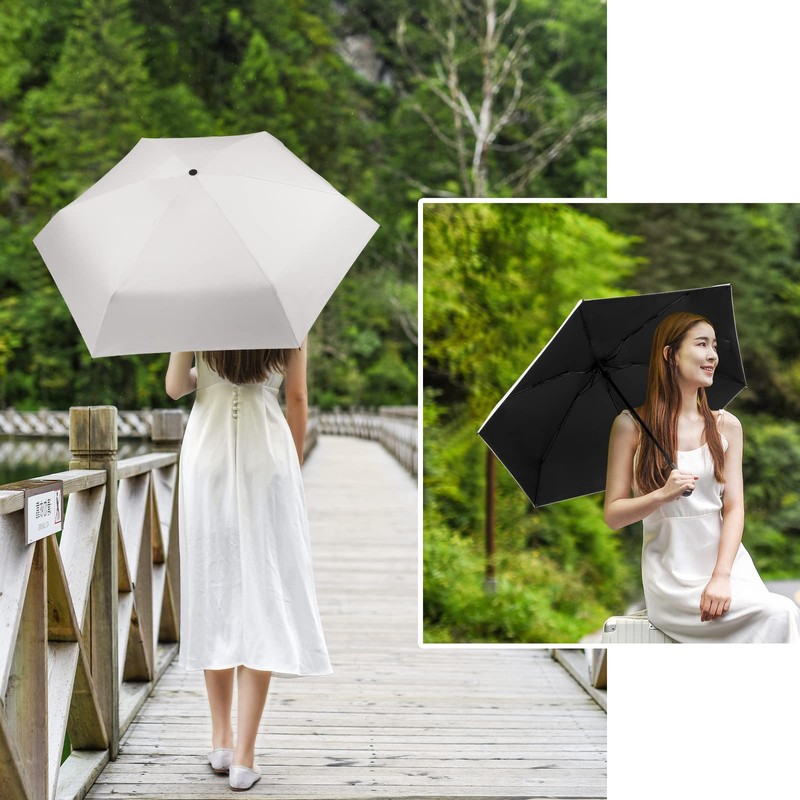 Parasol, Lightweight, 2025 Model, JIS Certified, Folding Umbrella, Compact, 100%