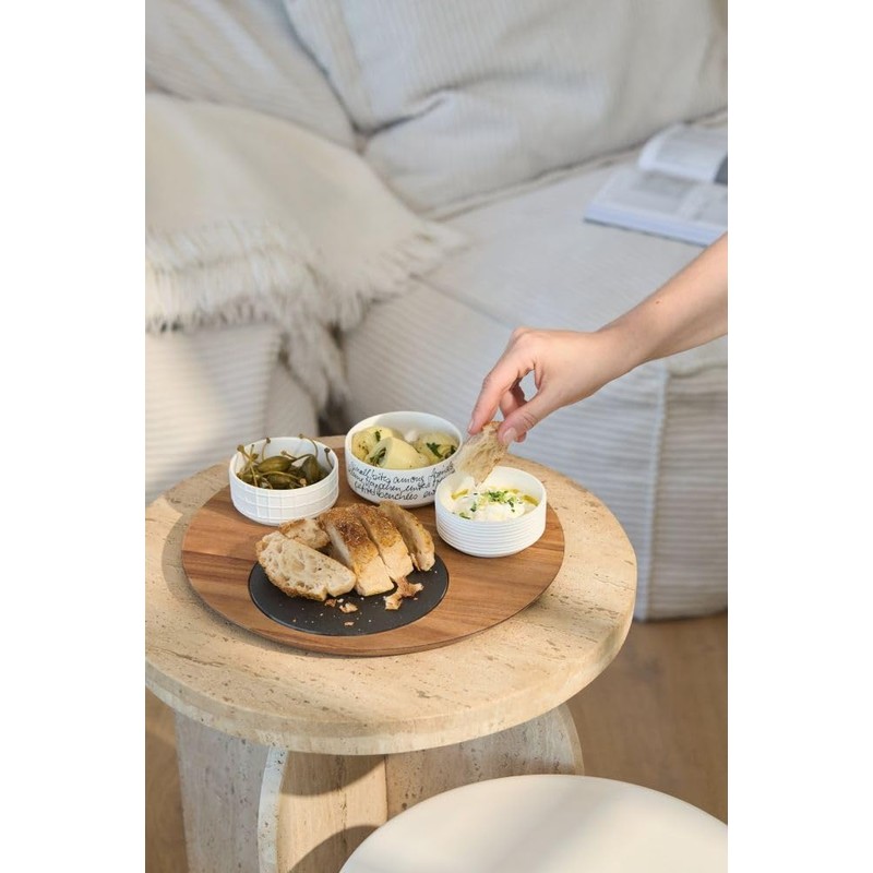 Räder Appetizer Serving Board with Bowl Together