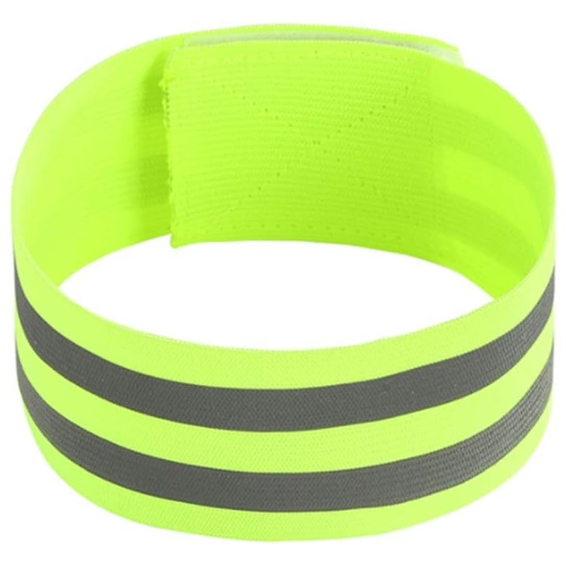 High Visibility Reflective Bands for Wrist Arm Ankle Leg Adjustable