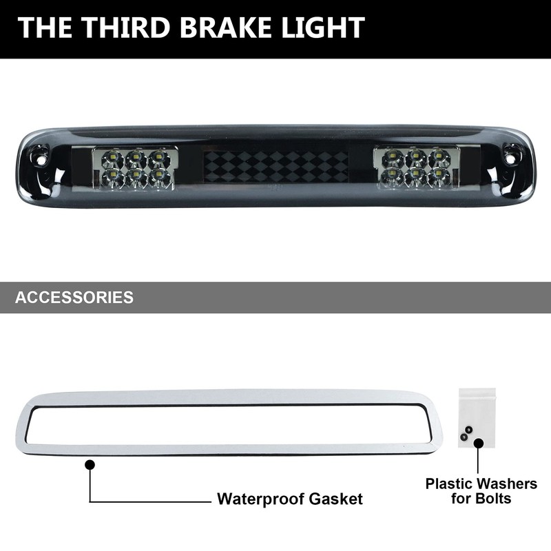 Tresound LED Third 3rd Brake Light for 1999-2007 Chevy Silverado