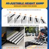 Nuvium 2" Rise Threshold Ramp for Doorways, Aluminum Door Entry