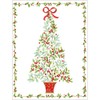 Twining Greenery Tree Boxed Christmas Cards - 16 Cards &