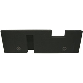 Compatible with Ford F250 or F350 Super Crew Cab Truck 2001-2014 Dual 12" Subwoofer Sub Box Speaker Enclosure