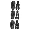 FOMIYES 3sets Hair Dye Ear Covers Reusable Hair Dye Ear