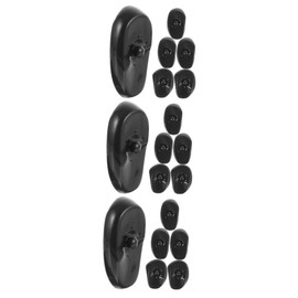 FOMIYES 3sets Hair Dye Ear Covers Reusable Hair Dye Ear Caps for Women Men Accessories 6pcs*3