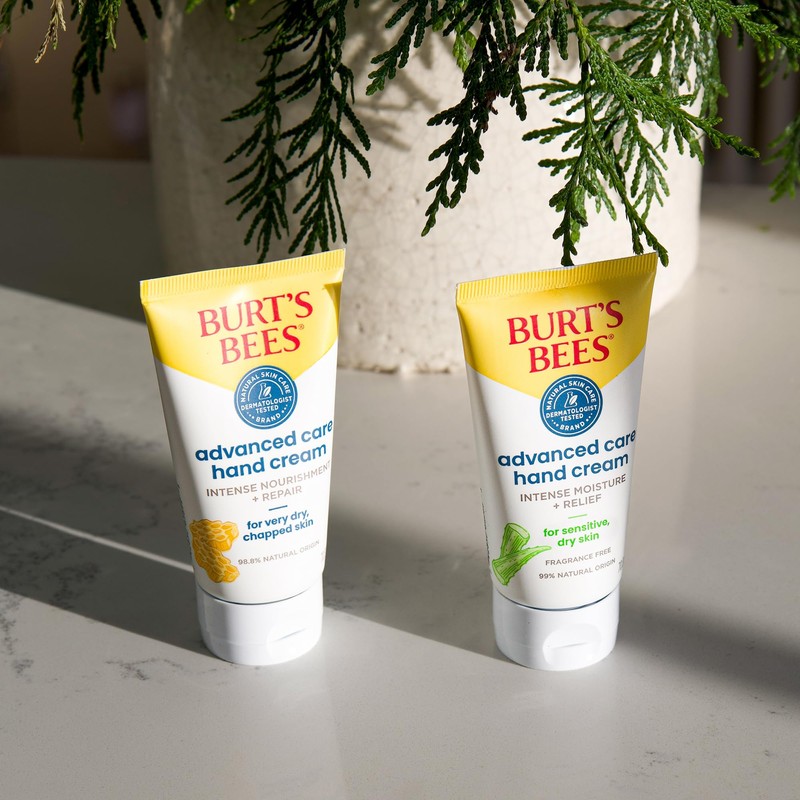 Burt’s Bees Advanced Care Hand Cream for sensitive, dry skin,