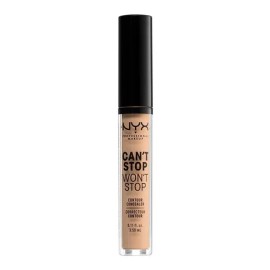 Nyx Corrector Liquido Larga Duración Cant Stop Wont Stop Tono Natural