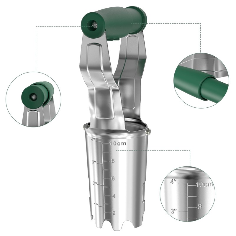 FLORA GUARD Bulb Planter with Depth Mark - Ideal Bulb