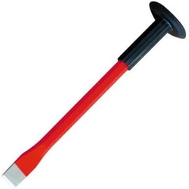 Kippen 3009CX 350 x 16mm Flat Tip Masonry Chisel with Rubber Hand Guard