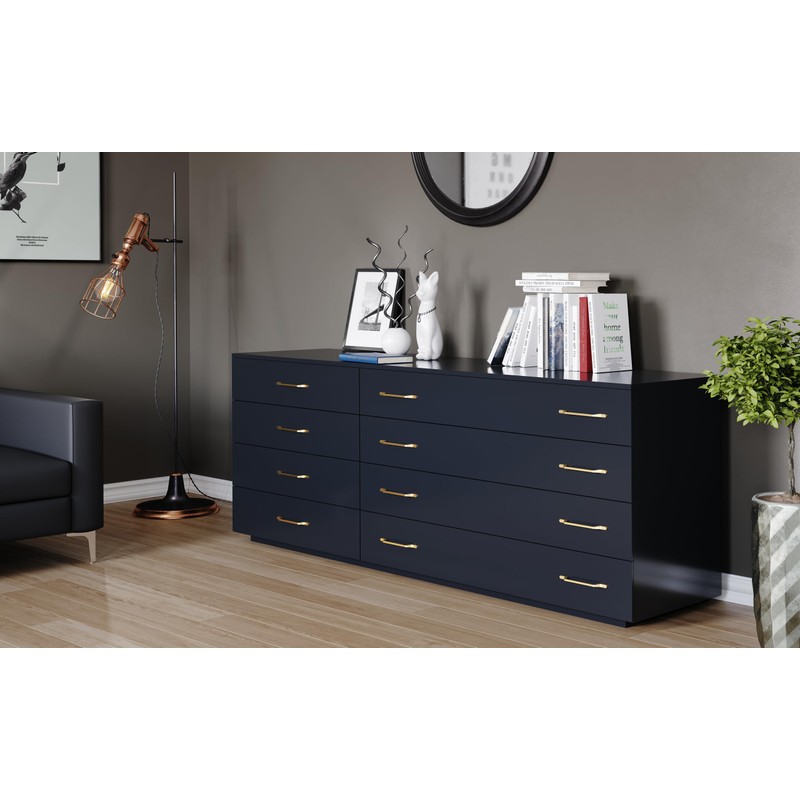 GTV - Flavio Furniture Handle - Zamak - Brass