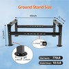 WeCooper Mini Split Ground Stand for 9000-60000BTU, Heavy-Duty Condenser Stand,