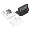 ORIA Digital Travel Alarm Clock, Battery Operated LCD Desk Clock,