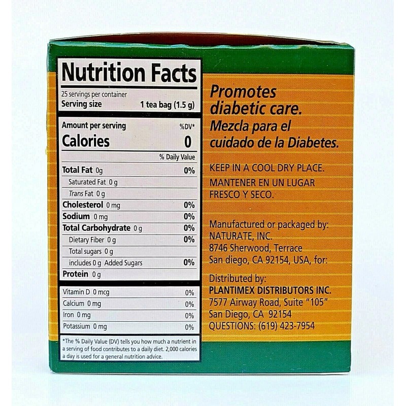 Platimex 2 Boxes TE DE WEREKE Tea 50 bags 1.5