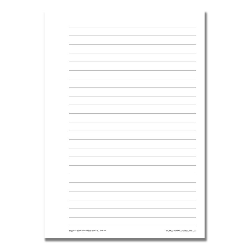 Cherry NCR Multi Purpose Ruled Duplicate Book A4 50 Sets